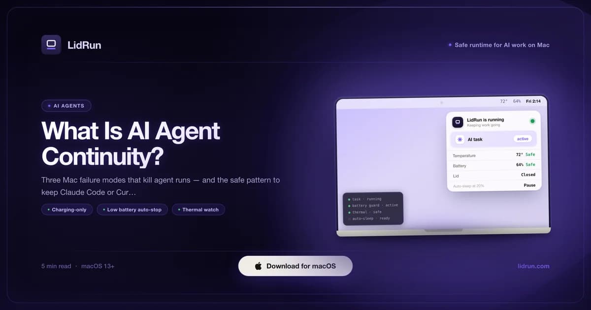 AI Agent Sürekliliği Nedir?